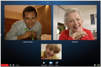 Skype Group Video chat