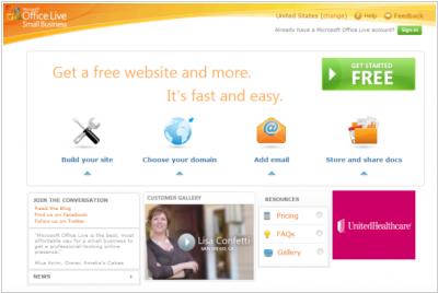 Windows Live Small Business