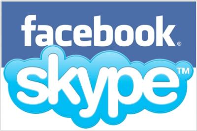 Skype Facebook